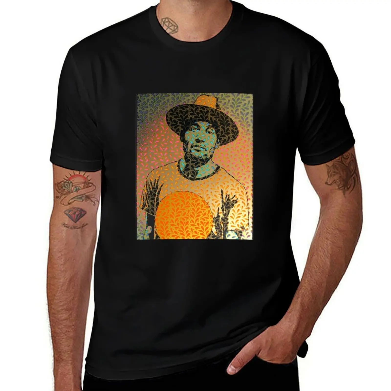 Ben Harper floral pattern music poster T-Shirt Casual Holiday Short Sleeve Tee
Ben Harper floral pattern music poster T-Shirt Casual Holiday Short Sleeve Tee