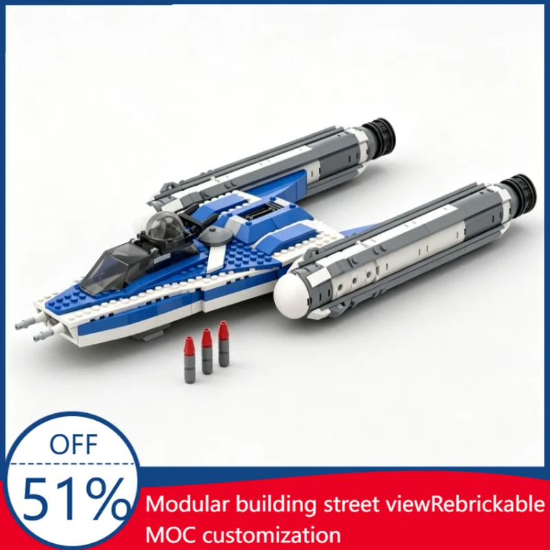 NEW 723 PCS MOC Star Captain 501st Bomber Building Blocks Educational DIY Assembly Toy Festival Gift For Collection And Display
NEW 723 PCS MOC Star Captain 501st Bomber Building Blocks Educational DIY Assembly Toy Festival Gift For Collection And Display