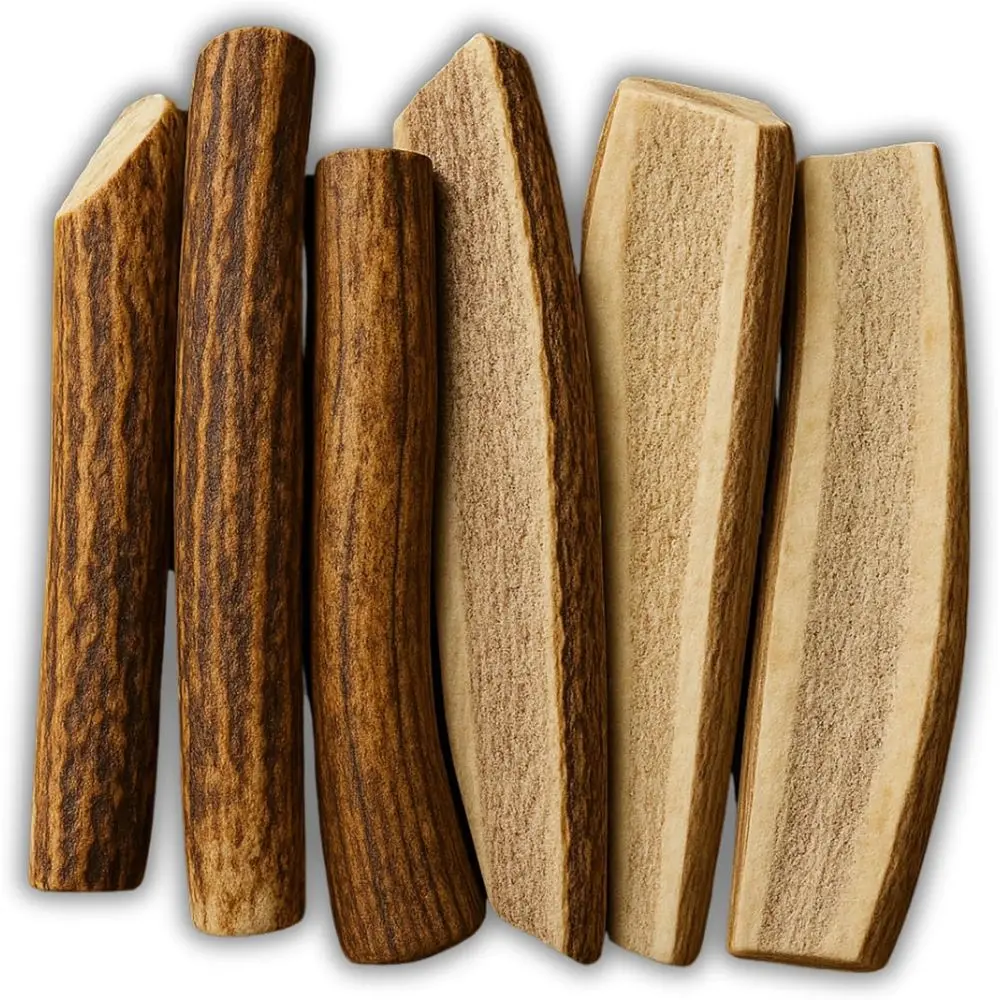 Premium Natural Split Elk & Red Deer Antlers for Dogs - Exposed Marrow Chews, Suitable for Medium to Large Breeds
Premium Natural Split Elk & Red Deer Antlers for Dogs - Exposed Marrow Chews, Suitable for Medium to Large Breeds