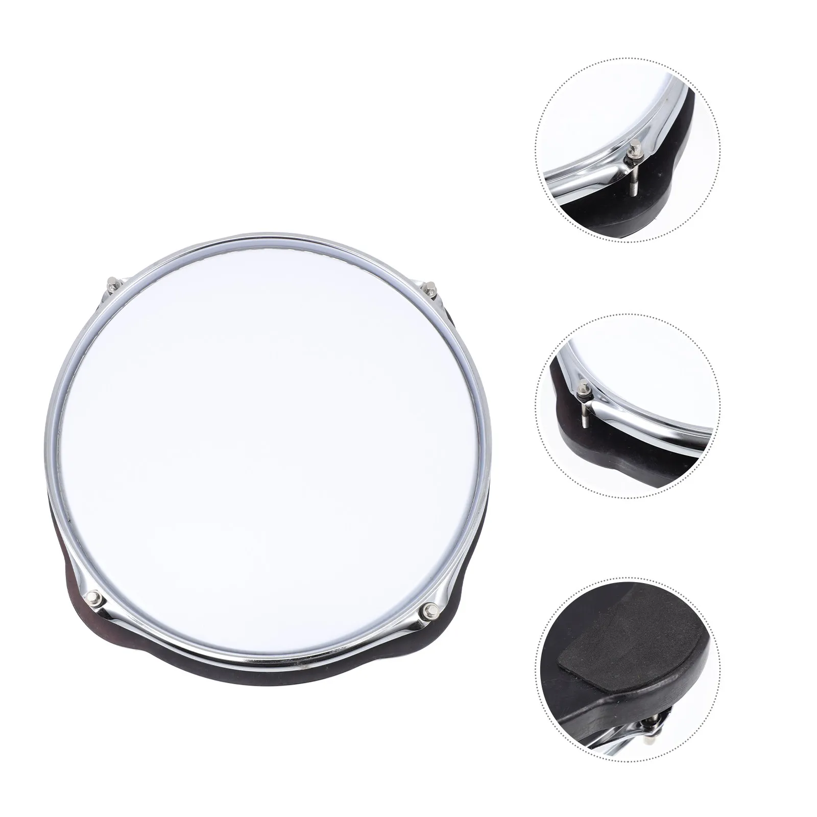 1 pc Dumb Drum Pad White Durable Simulation Practice Cushion For Home Silent Drumming Training Percussion Instrument Mute
1 pc Dumb Drum Pad White Durable Simulation Practice Cushion For Home Silent Drumming Training Percussion Instrument Mute