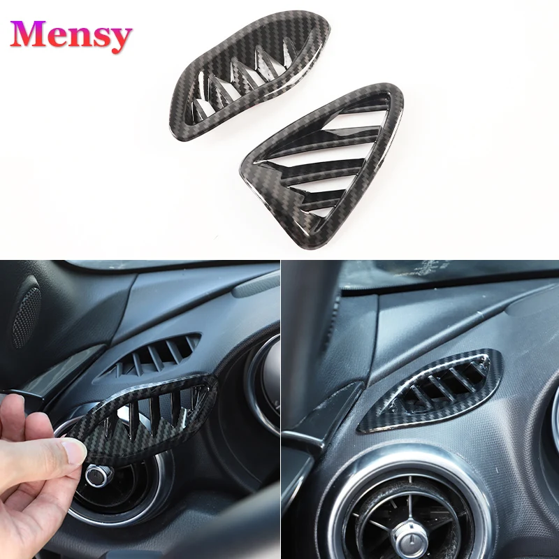 For Mazda MX-5 ND 2016 2017 2018 2019 2020 2021 2022 2023 ABS Carbon Car dashboard air outlet cover Trim Sticker Car Accessories
For Mazda MX-5 ND 2016 2017 2018 2019 2020 2021 2022 2023 ABS Carbon Car dashboard air outlet cover Trim Sticker Car Accessories