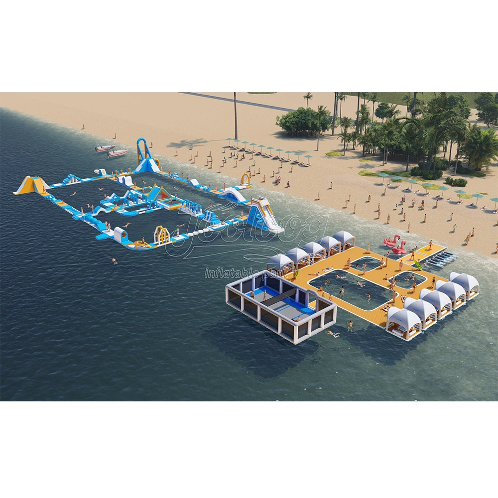 Commercial Outdoor Water Park Play Games Inflatable Leisure Platform Floating Island With Tent
Commercial Outdoor Water Park Play Games Inflatable Leisure Platform Floating Island With Tent