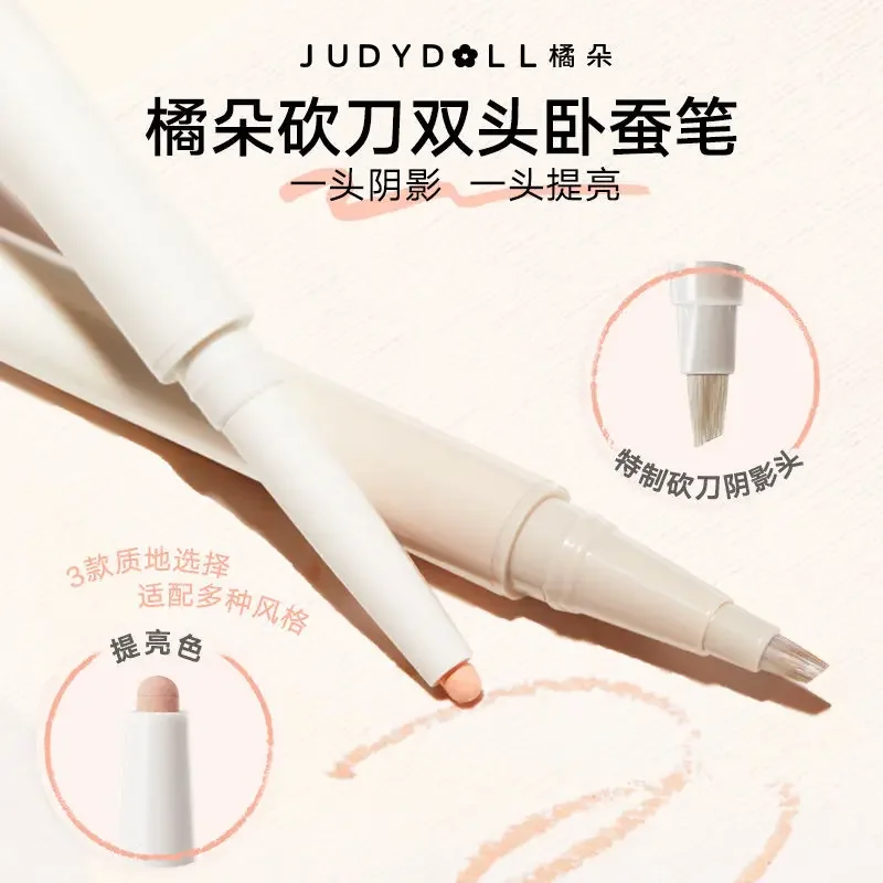 JudydoLL Double-Headed Eye Shadow Pen Eyeliner Brightening Shadow Liquid Matte Long Lasting Quick Drying Portable EyeLiner
JudydoLL Double-Headed Eye Shadow Pen Eyeliner Brightening Shadow Liquid Matte Long Lasting Quick Drying Portable EyeLiner