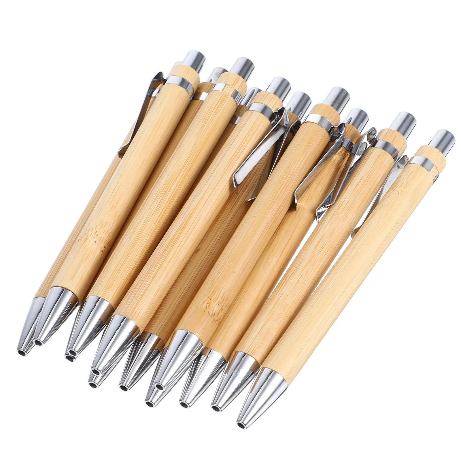 12Pcs Unique Bamboo Ballpoint Pens Wood Texture Smooth Writing Experience Creative Design Student Professional Journal
12Pcs Unique Bamboo Ballpoint Pens Wood Texture Smooth Writing Experience Creative Design Student Professional Journal
