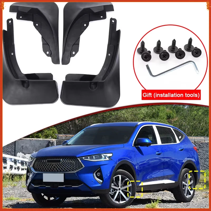 Car Styling ABS Car Mud Flaps Splash Guard Mudguards MudFlaps Front Rear Fender Auto Accessory For GWM HAVAL F7 F7X 2019-2023
Car Styling ABS Car Mud Flaps Splash Guard Mudguards MudFlaps Front Rear Fender Auto Accessory For GWM HAVAL F7 F7X 2019-2023