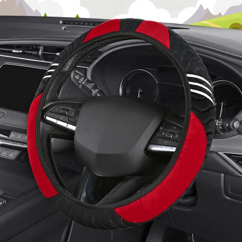 Powerful Warm Hand Cartoon Cover With Elastic Band No Inner Ring Universal Car Steering Wheel Cover Short Pile Steering Wheel
Powerful Warm Hand Cartoon Cover With Elastic Band No Inner Ring Universal Car Steering Wheel Cover Short Pile Steering Wheel