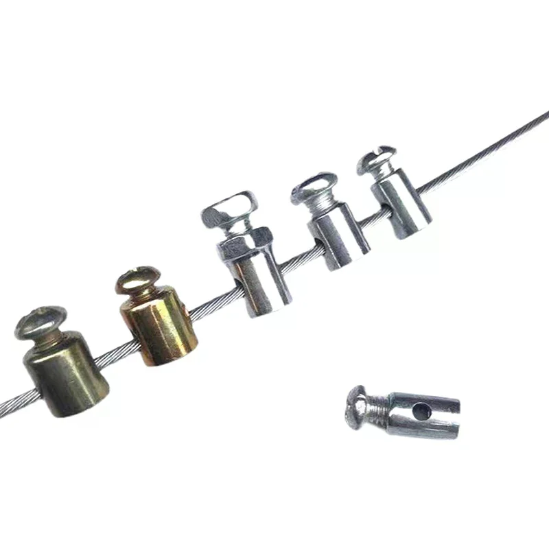 50/100pcs Cable Nipples Metal Clutch Brake Throttle Cable Ends For Lawn Mower Brake Line Throttle Cable Ends Repair Parts
50/100pcs Cable Nipples Metal Clutch Brake Throttle Cable Ends For Lawn Mower Brake Line Throttle Cable Ends Repair Parts