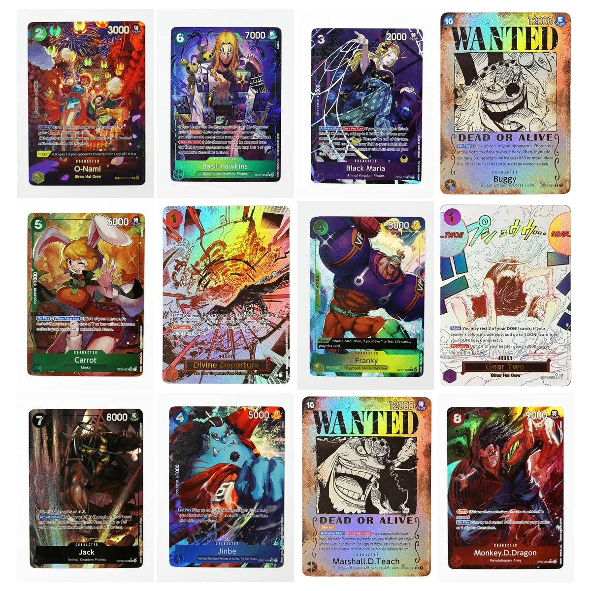 One Piece Proxy Regular 2025 Single Cards O-Nami Black Maria Buggy Carrot Collectible Trading Card Anime TCG Singles Toys Gift
One Piece Proxy Regular 2025 Single Cards O-Nami Black Maria Buggy Carrot Collectible Trading Card Anime TCG Singles Toys Gift
