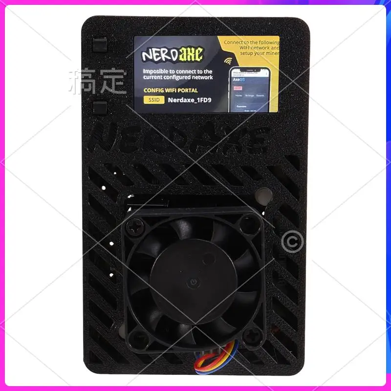 ABT-Nerdaxe Nerdminer Miner 500Gh/S BM1366 ASIC Chip Bitaxe Lottery Mining Miner Solo Lottery BTC Miner US PLUG
ABT-Nerdaxe Nerdminer Miner 500Gh/S BM1366 ASIC Chip Bitaxe Lottery Mining Miner Solo Lottery BTC Miner US PLUG