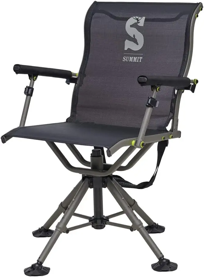 Stable Hunting Chair for Blinds with Wide Feet, Ideal for Uneven Ground or Mud, Black
Stable Hunting Chair for Blinds with Wide Feet, Ideal for Uneven Ground or Mud, Black