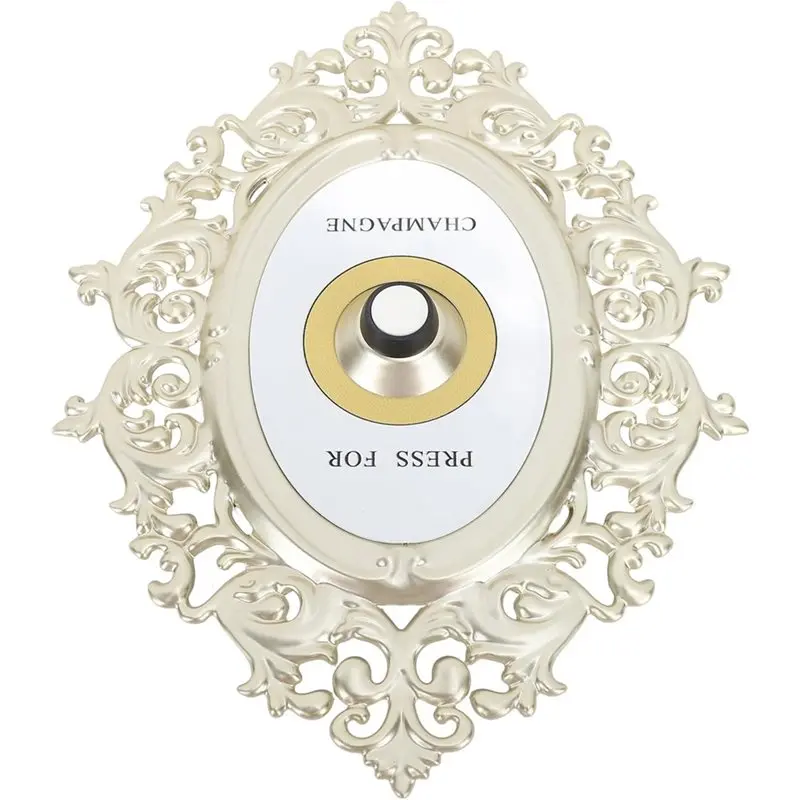 Декоративная кнопка дверного звонка в стиле шампань, европейский винтажный декор, настольное украшение, декор для дверного звонка
Декоративная кнопка дверного звонка в стиле шампань, европейский винтажный декор, настольное украшение, декор для дверного звонка