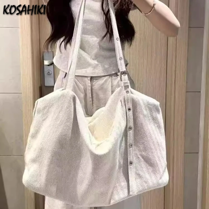 High-capacity Grunge All Match Underarm Bag Casual Vintage Simple Tote Bags Korean Women Trendy Shoulder Handbags Y2k Aesthetic
High-capacity Grunge All Match Underarm Bag Casual Vintage Simple Tote Bags Korean Women Trendy Shoulder Handbags Y2k Aesthetic