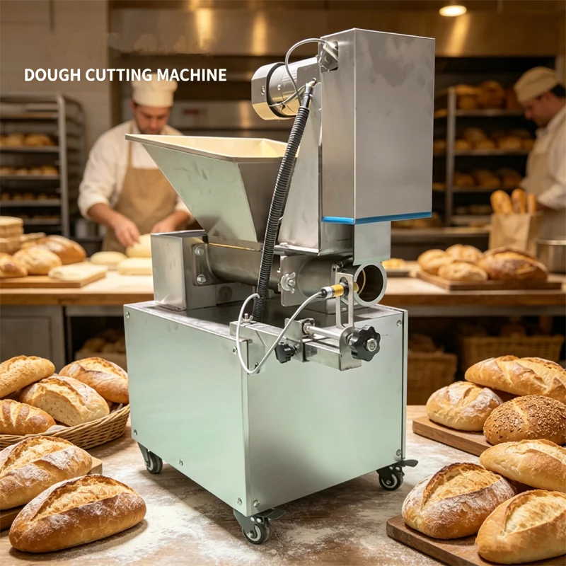 Commercial Pastry Dough Cutter Stainless Steel Electric Precise Cutting Dough Divider Machine
Commercial Pastry Dough Cutter Stainless Steel Electric Precise Cutting Dough Divider Machine