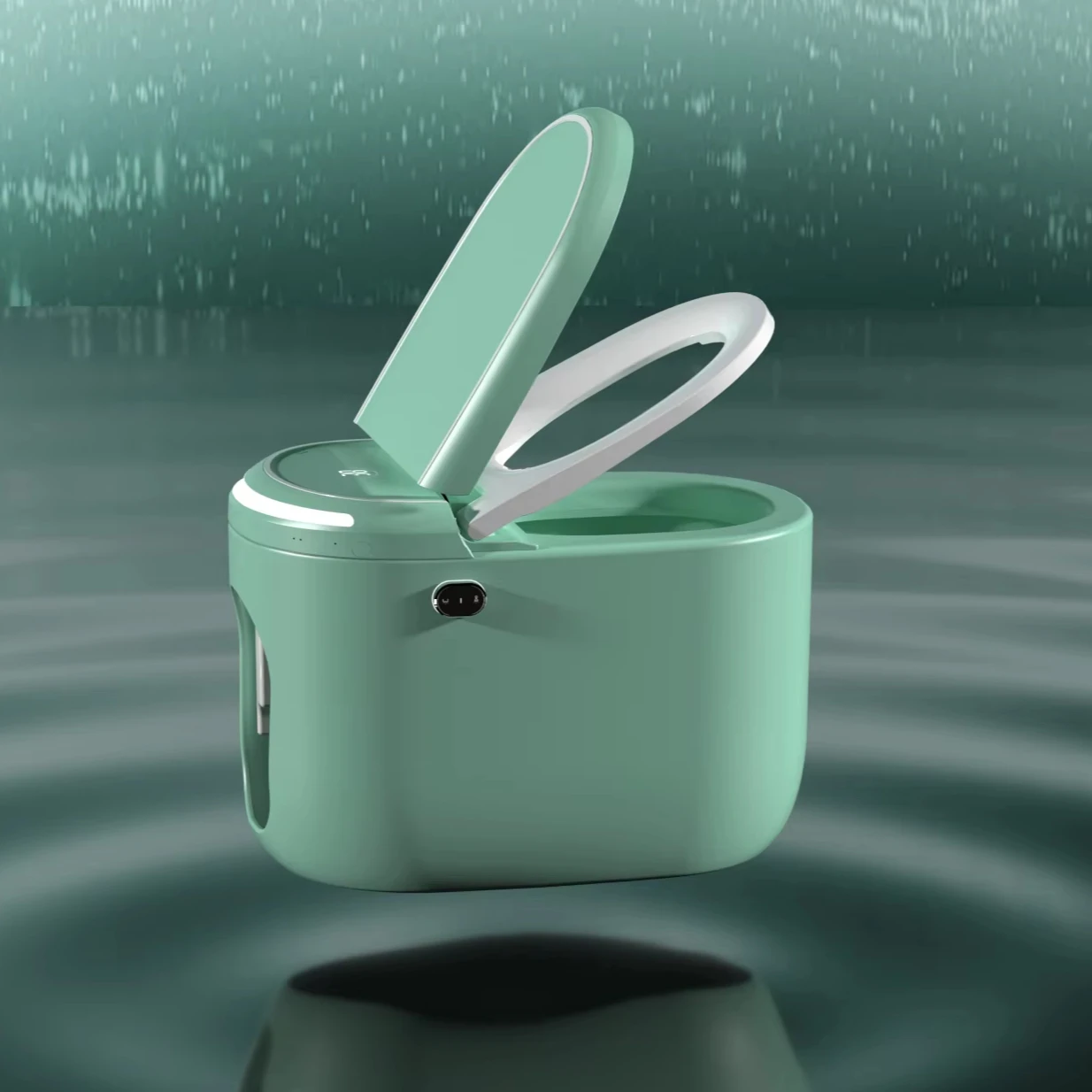 Color AI intelligent integrated lengthened ceramic toilet, with heated seat, S-shaped sewer, female cleaning function
Color AI intelligent integrated lengthened ceramic toilet, with heated seat, S-shaped sewer, female cleaning function