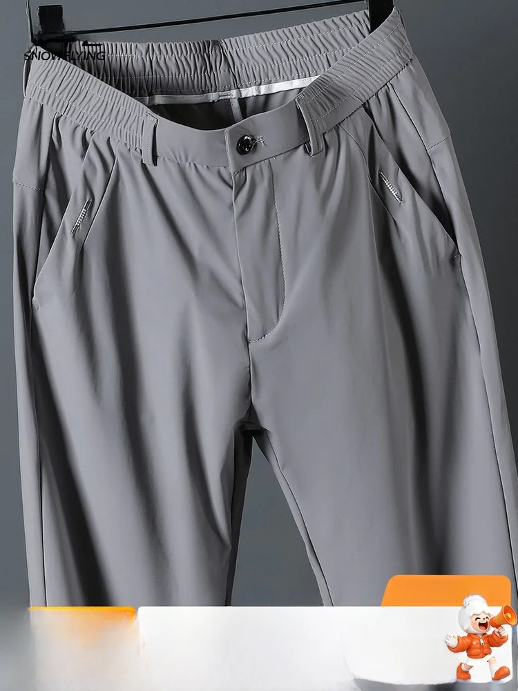 Fashionable Straight Leg Casual Pants for Men Summer New Style Slimming Everyday Versatile SNOW FLYING Leisure Trousers
Fashionable Straight Leg Casual Pants for Men Summer New Style Slimming Everyday Versatile SNOW FLYING Leisure Trousers