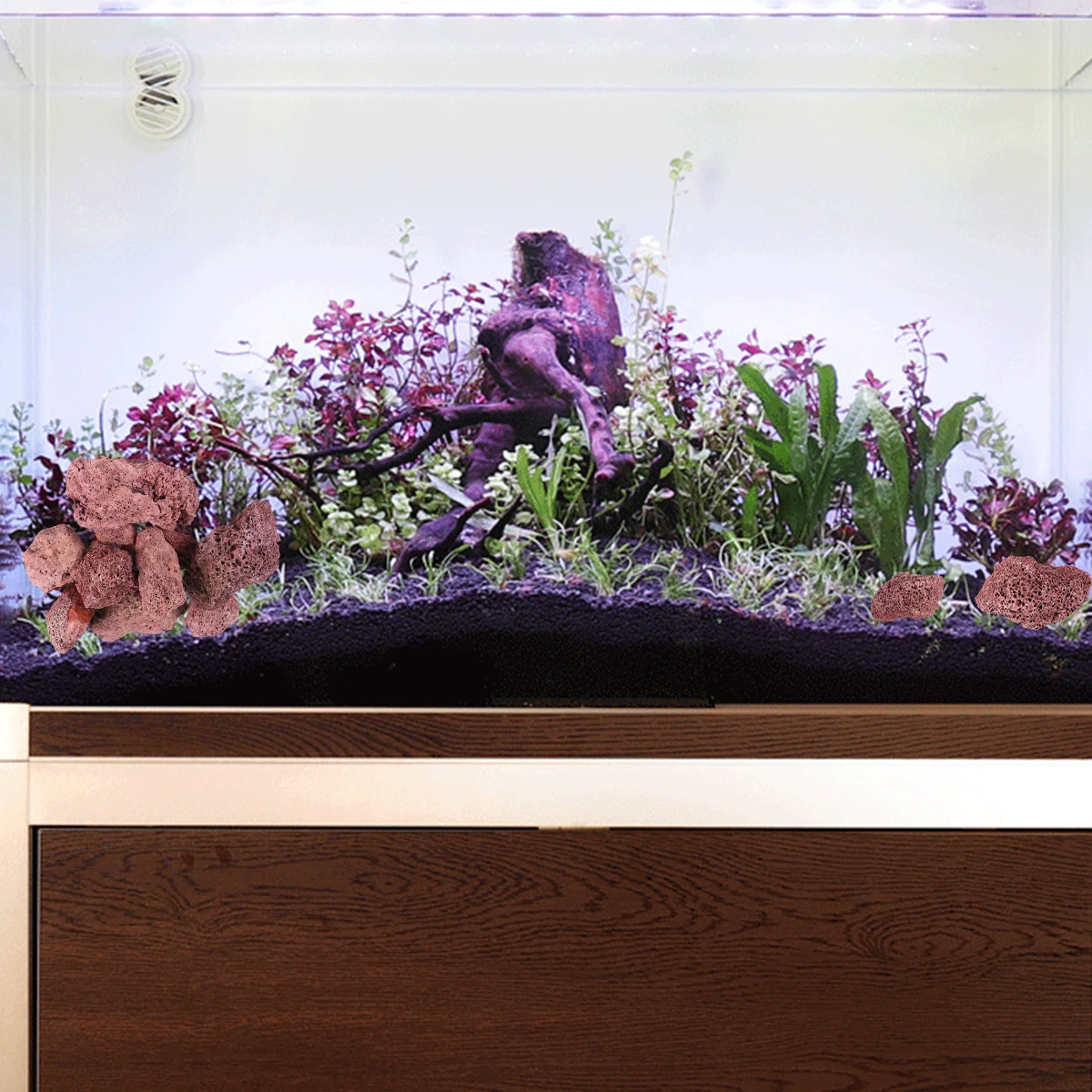 500G Volcanic Stone Filter Bio Decoration Rockeries Stones Clear Water Nourishing Soil Fish Tank Garden Flower Pots
500G Volcanic Stone Filter Bio Decoration Rockeries Stones Clear Water Nourishing Soil Fish Tank Garden Flower Pots
