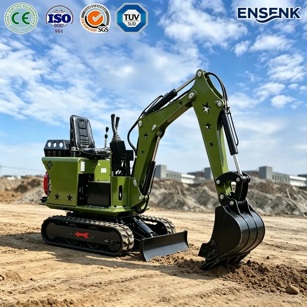 New 1.7/1.5Ton Mini Excavator With Trencher ToolConstruction Machine For AgriculturalEscavatore Multifunctional 13.5HP
New 1.7/1.5Ton Mini Excavator With Trencher ToolConstruction Machine For AgriculturalEscavatore Multifunctional 13.5HP
