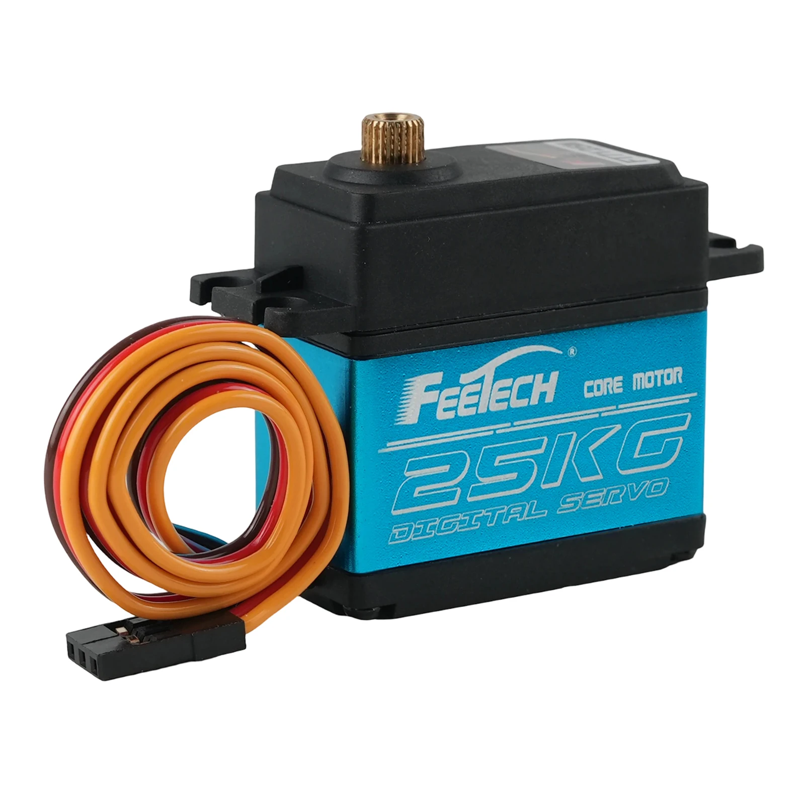 FT7125M Digital Servo 25KG High Torque 7.4V 180 Degree Stainless Steel Gear Waterproof Steering Motor RC Car Boat Robot DIY Part
FT7125M Digital Servo 25KG High Torque 7.4V 180 Degree Stainless Steel Gear Waterproof Steering Motor RC Car Boat Robot DIY Part