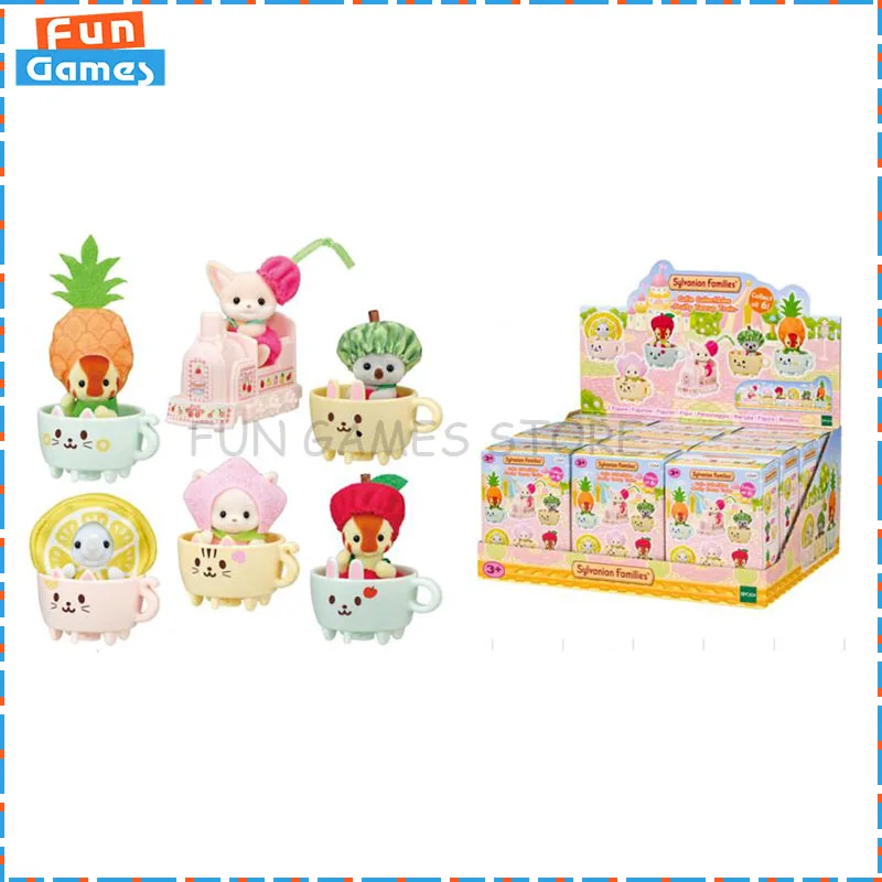 Новая глухая коробка SYLVANIAN FAMILIES X Miniso, милая чашка с фруктами, поезд, загадочная коробка, кавайная аниме-фигурка, предел на заказ, коллекционный подарок для девочек
Новая глухая коробка SYLVANIAN FAMILIES X Miniso, милая чашка с фруктами, поезд, загадочная коробка, кавайная аниме-фигурка, предел на заказ, коллекционный подарок для девочек