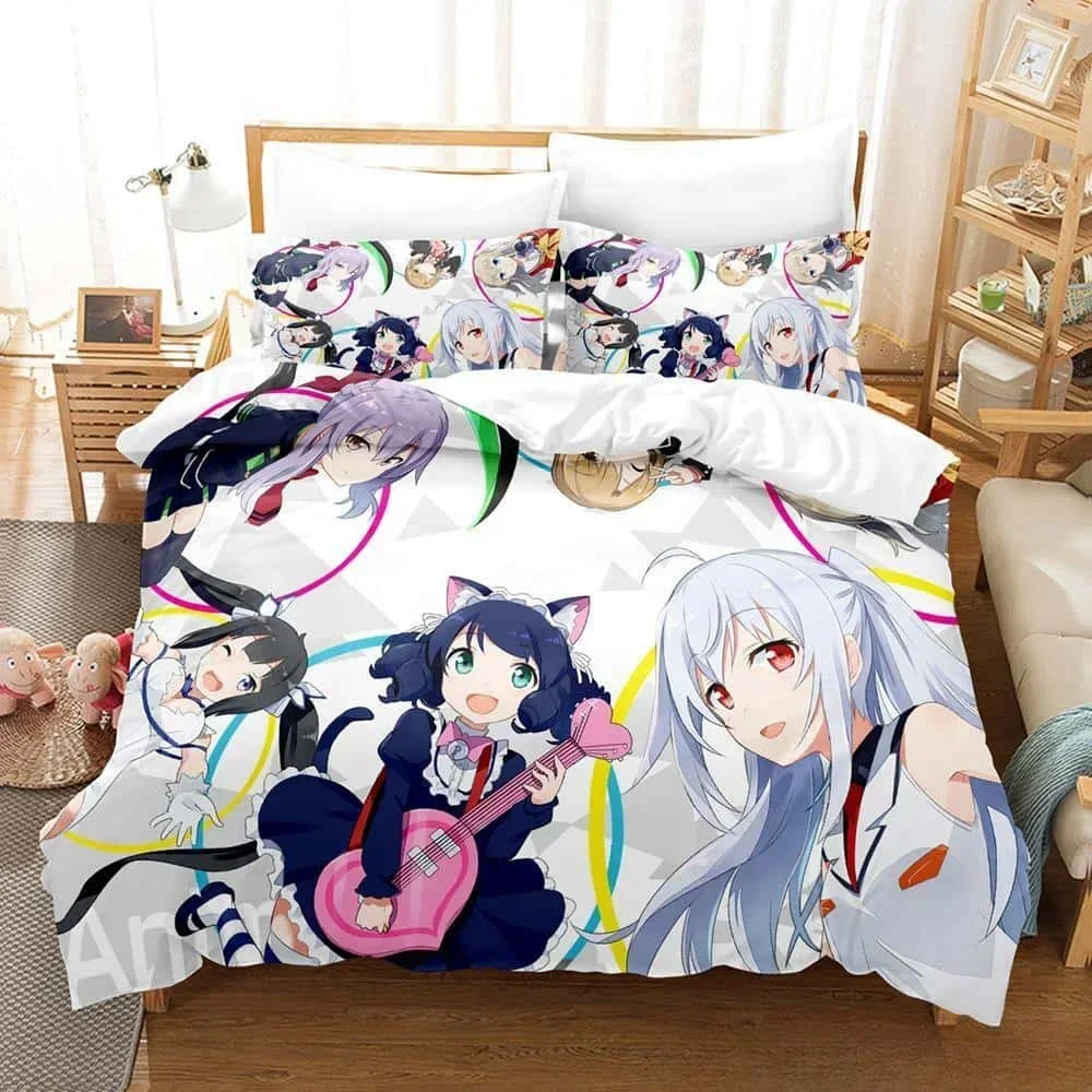 Fashion 3d Print Game Show By Rock! Bedding Set Cartoon Anime three-piece set Adult Kid Bedroom Duvet cover Sets Home Textiles
Fashion 3d Print Game Show By Rock! Bedding Set Cartoon Anime three-piece set Adult Kid Bedroom Duvet cover Sets Home Textiles
