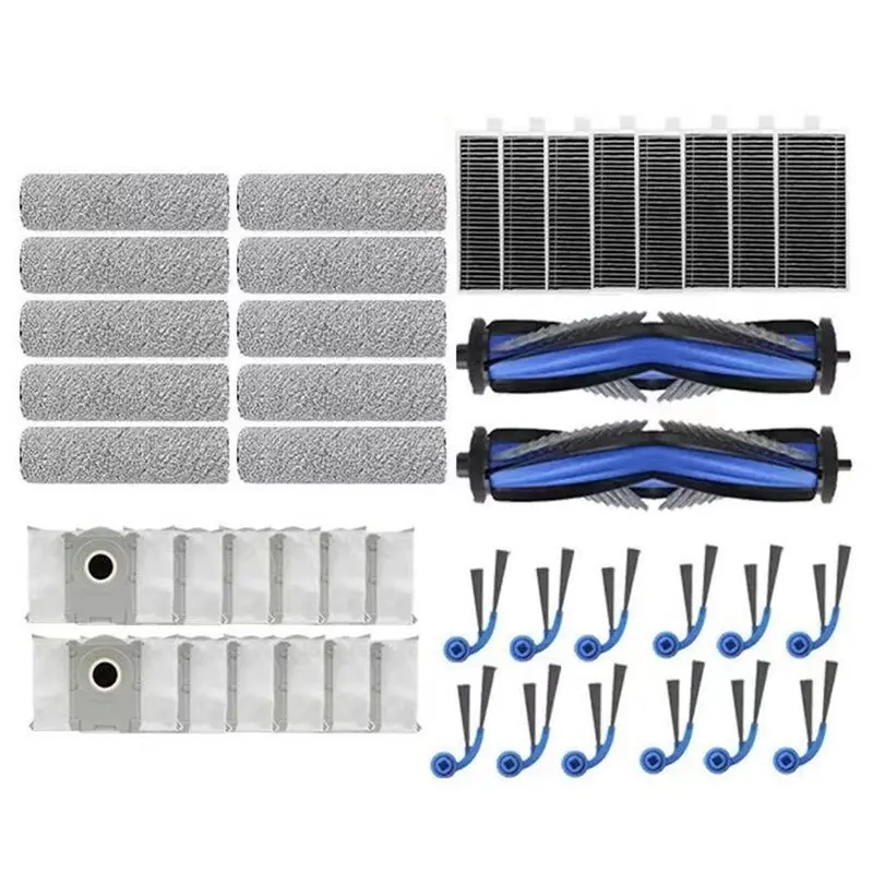 AC39-For ECOVACS T80 PRO OMNI / T80 OMNI Vacuums Cleaner Main Side Brush Roller Mop Bag HEPA Filter Replacement Parts
AC39-For ECOVACS T80 PRO OMNI / T80 OMNI Vacuums Cleaner Main Side Brush Roller Mop Bag HEPA Filter Replacement Parts