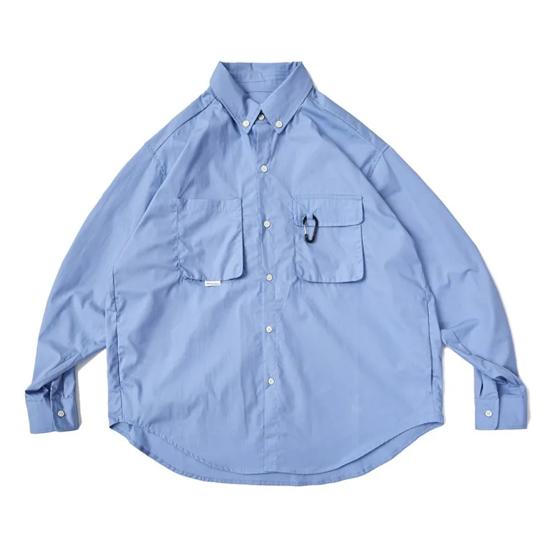 Japanese Retro Style Cityboy Silhouette Multi Pocket Shirt for Men and Women Loose Long Sleeved Shirts Trend
Japanese Retro Style Cityboy Silhouette Multi Pocket Shirt for Men and Women Loose Long Sleeved Shirts Trend