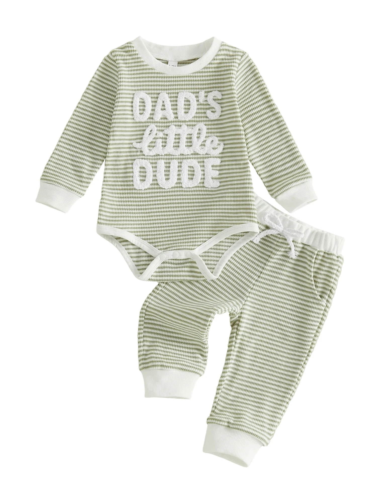 Fall-Outfits-Long Baby Boy Print Stripes Outfits Long Sleeve Boy Fall Outfits Romper Pocket Pants Pants-Set
Fall-Outfits-Long Baby Boy Print Stripes Outfits Long Sleeve Boy Fall Outfits Romper Pocket Pants Pants-Set