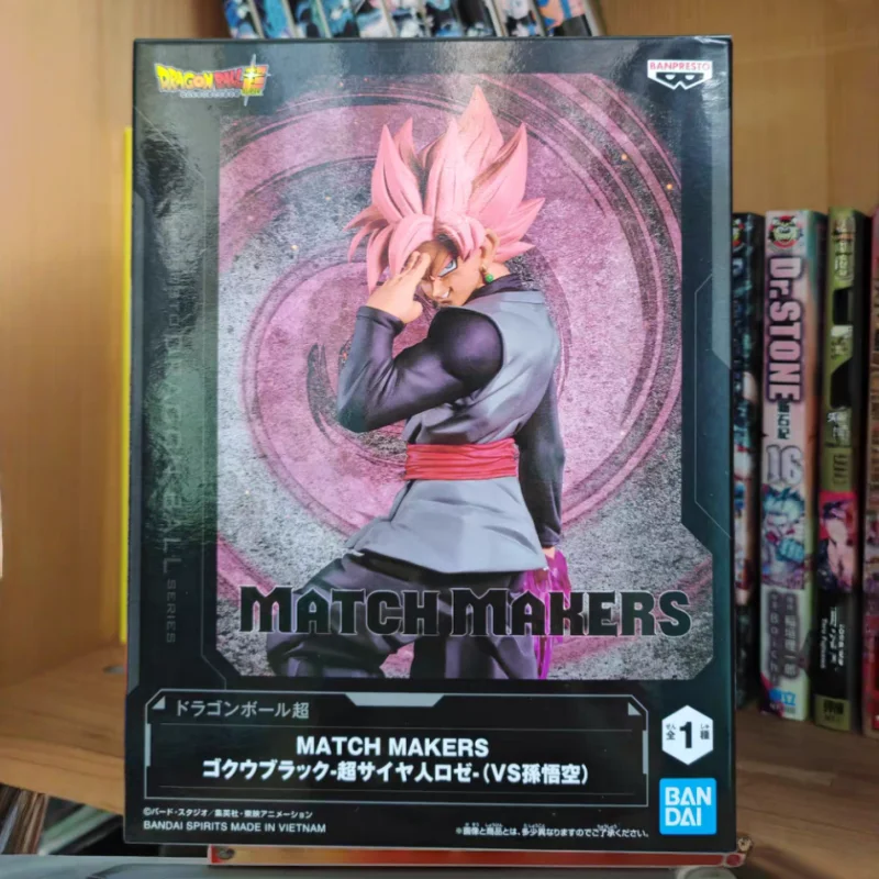 Genuine 22cm Anime Figure BANPRESTO Dragon Ball Super MATCH MAKERS Super Saiya Blue Son Goku VS Super Saiya Roes Goku Black Toys
Genuine 22cm Anime Figure BANPRESTO Dragon Ball Super MATCH MAKERS Super Saiya Blue Son Goku VS Super Saiya Roes Goku Black Toys