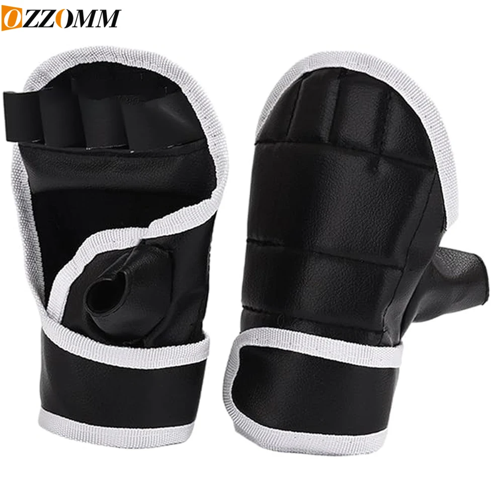 OZZOMM 1Pair Breathable MMA Sparring Gloves, Open Palm & Wrist Strap for UFC Training, Martial Arts, Bag Work - Men & Women
OZZOMM 1Pair Breathable MMA Sparring Gloves, Open Palm & Wrist Strap for UFC Training, Martial Arts, Bag Work - Men & Women