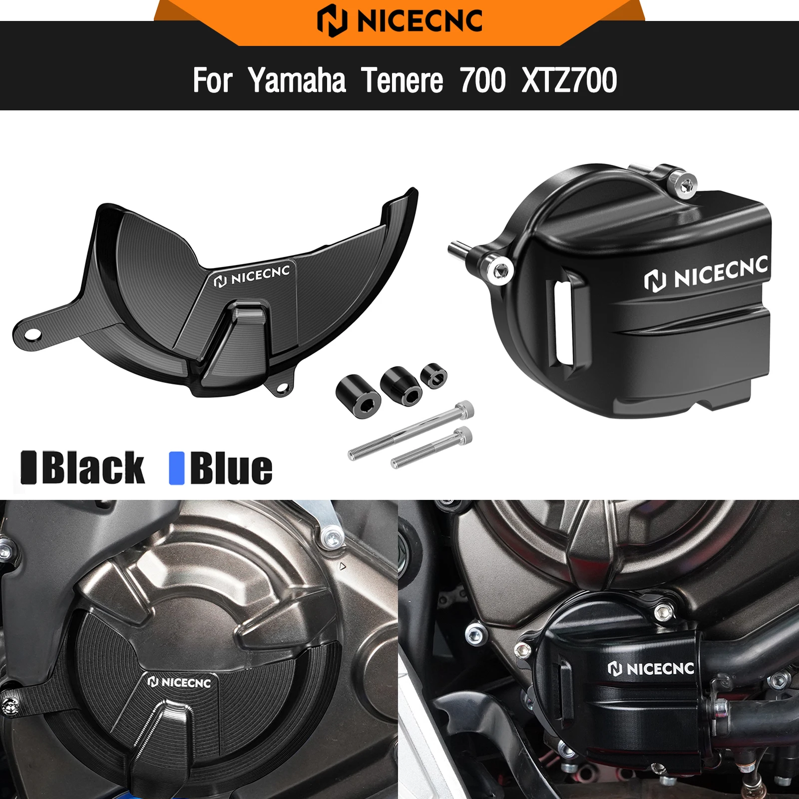 For Yamaha Tenere 700 T700 XTZ 700 2019-2024 Engine Clutch/Water Pump Guard Cover Tenere700 T7 Rally Edition 2020-2024 MT-07
For Yamaha Tenere 700 T700 XTZ 700 2019-2024 Engine Clutch/Water Pump Guard Cover Tenere700 T7 Rally Edition 2020-2024 MT-07