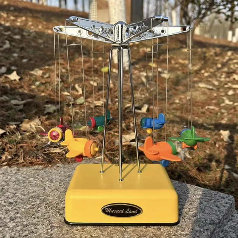 Love And Deep Space Carousel Music Box Ornament Spinning Airplane Music Box Girl'S Birthday Gift Game Peripherals Music Box Toy
Love And Deep Space Carousel Music Box Ornament Spinning Airplane Music Box Girl'S Birthday Gift Game Peripherals Music Box Toy