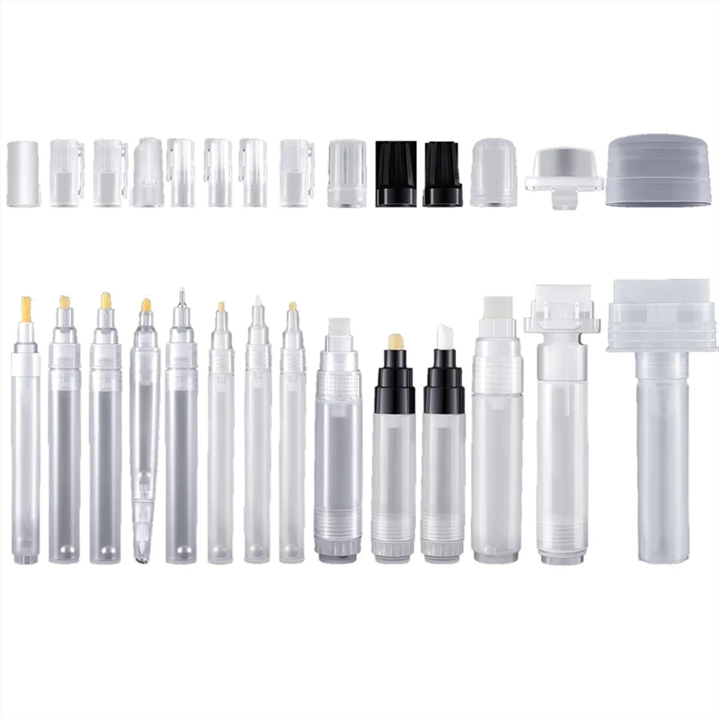 Set Of 14 Fillable Blank Paint Touch Up Pen Markers Refillable Paint Pen Clear Empty Markers Empty Paint Tube
Set Of 14 Fillable Blank Paint Touch Up Pen Markers Refillable Paint Pen Clear Empty Markers Empty Paint Tube