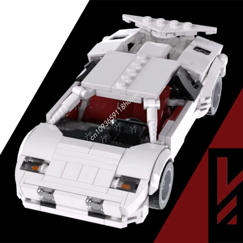 365 шт. MOC Lamborghiniss Countach City Champions супер автомобиль строительные блоки идея рождественская игрушка подарок образовательный кирпич для детей
365 шт. MOC Lamborghiniss Countach City Champions супер автомобиль строительные блоки идея рождественская игрушка подарок образовательный кирпич для детей