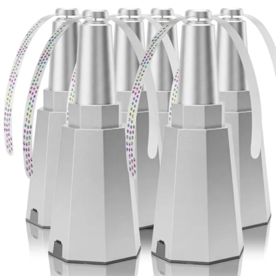 6-Pack Rechargeable Fly Fans for Tables Up to 10-Hour Working Time, Indoor Outdoor Mute Food Fans to Keep Flies Away, Retractab
6-Pack Rechargeable Fly Fans for Tables Up to 10-Hour Working Time, Indoor Outdoor Mute Food Fans to Keep Flies Away, Retractab