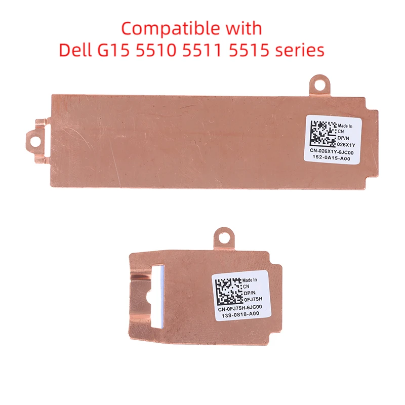 X8MY9 FJ75H 26X1Y 026X1Y для игрового ноутбука Dell G15 5510 5511 5515 M.2 NVME 2230 2280 SSD кронштейн для карты памяти радиатор медь
X8MY9 FJ75H 26X1Y 026X1Y для игрового ноутбука Dell G15 5510 5511 5515 M.2 NVME 2230 2280 SSD кронштейн для карты памяти радиатор медь