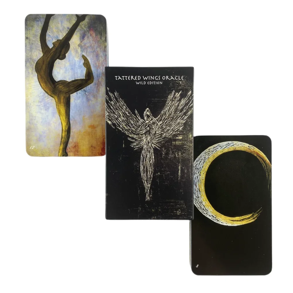 1Pcs Deck Tarot Tattered Wings Oracle Cards Divination Deck English Versions Edition Tarot Board Playing Game For Party
1Pcs Deck Tarot Tattered Wings Oracle Cards Divination Deck English Versions Edition Tarot Board Playing Game For Party