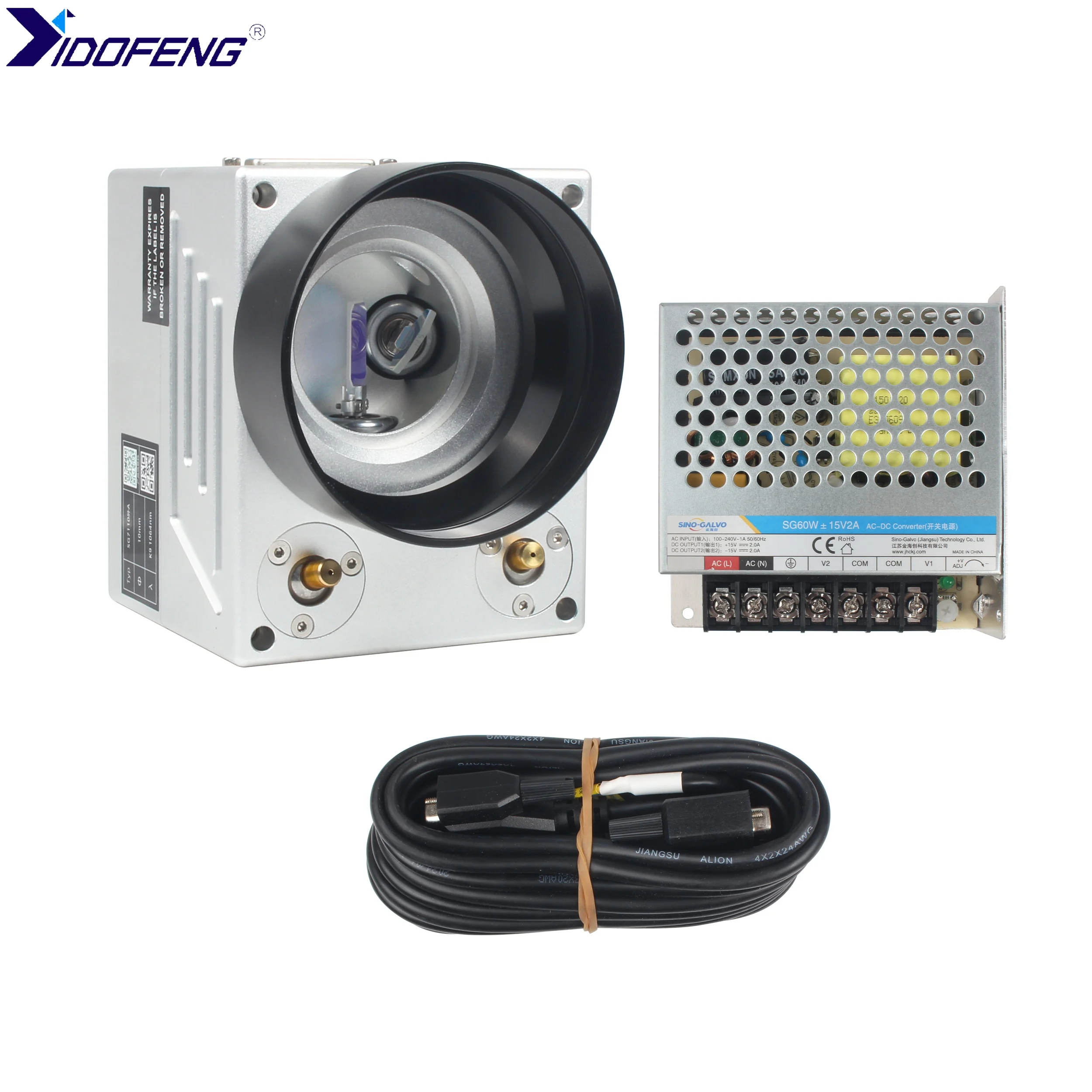 1064nm Fiber Laser Scanning Galvanometer SG7110 With Red Indicator Light+Single Output For Fiber Laser Marking Machine
1064nm Fiber Laser Scanning Galvanometer SG7110 With Red Indicator Light+Single Output For Fiber Laser Marking Machine