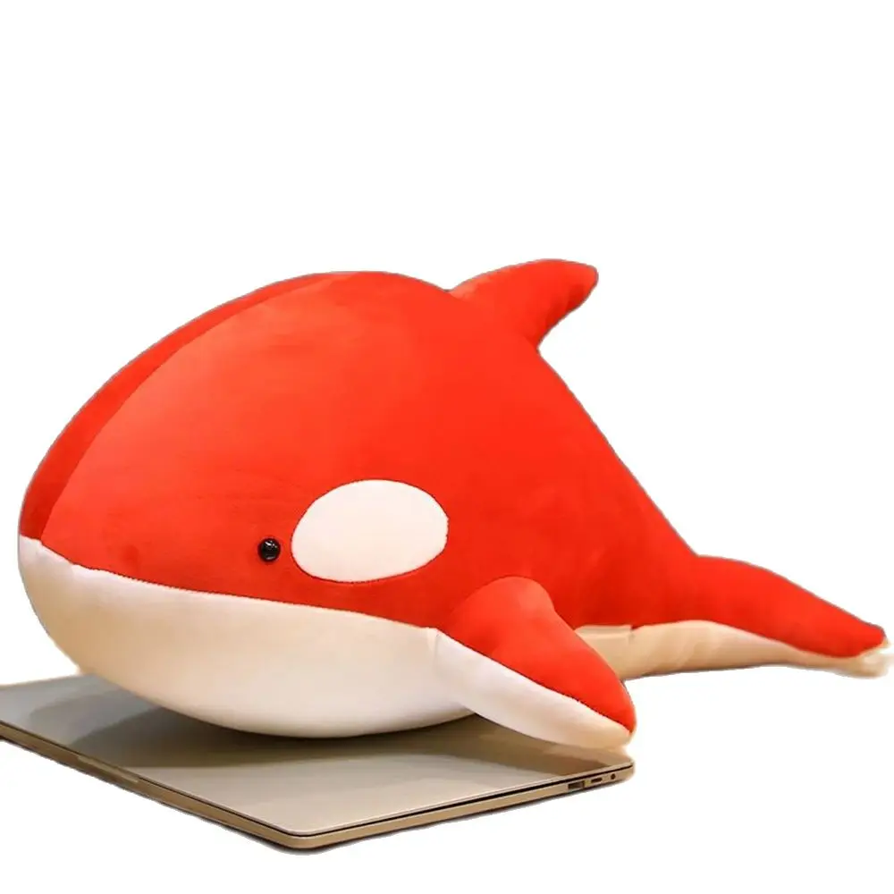 55CM Orca Plush Toy Big Head Ocean Overlord Black Red Cute Soft Orca Throw Pillow Doll Game Birthday Gift For Children Around
55CM Orca Plush Toy Big Head Ocean Overlord Black Red Cute Soft Orca Throw Pillow Doll Game Birthday Gift For Children Around