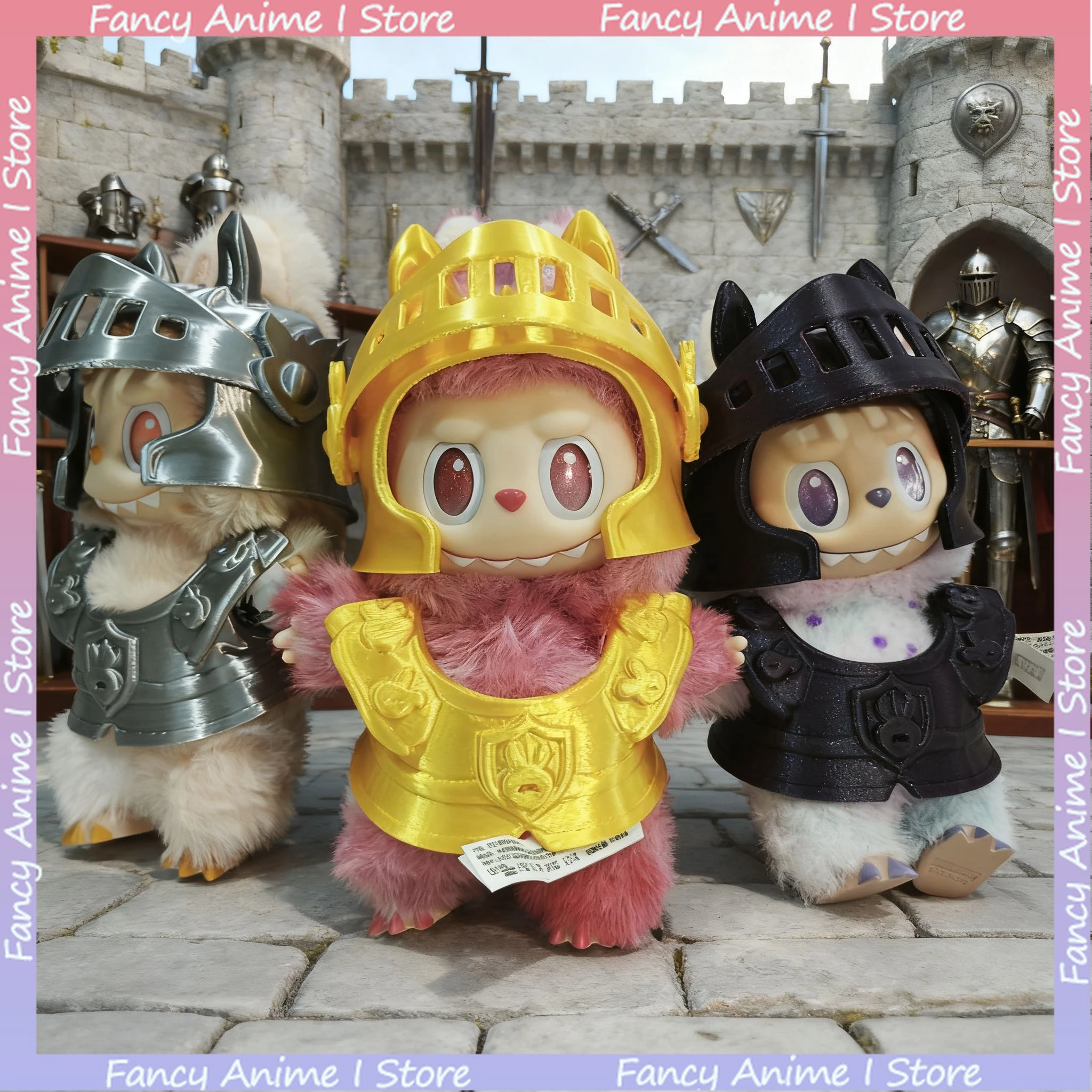For 15/17cm Labubu Helmet and Armour Slayer Knight Sword Set Outfits Mini Plush Doll Clothes Fashion Doll Accessories Gifts
For 15/17cm Labubu Helmet and Armour Slayer Knight Sword Set Outfits Mini Plush Doll Clothes Fashion Doll Accessories Gifts