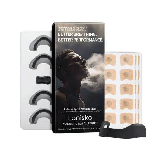 Skin Safe Nasal Strips,Nasal Dilator Intake Breathing Nasal Strip Starter Kit Boost Oxygen Reduce Snoring,Magnetic Nose Strips
Skin Safe Nasal Strips,Nasal Dilator Intake Breathing Nasal Strip Starter Kit Boost Oxygen Reduce Snoring,Magnetic Nose Strips