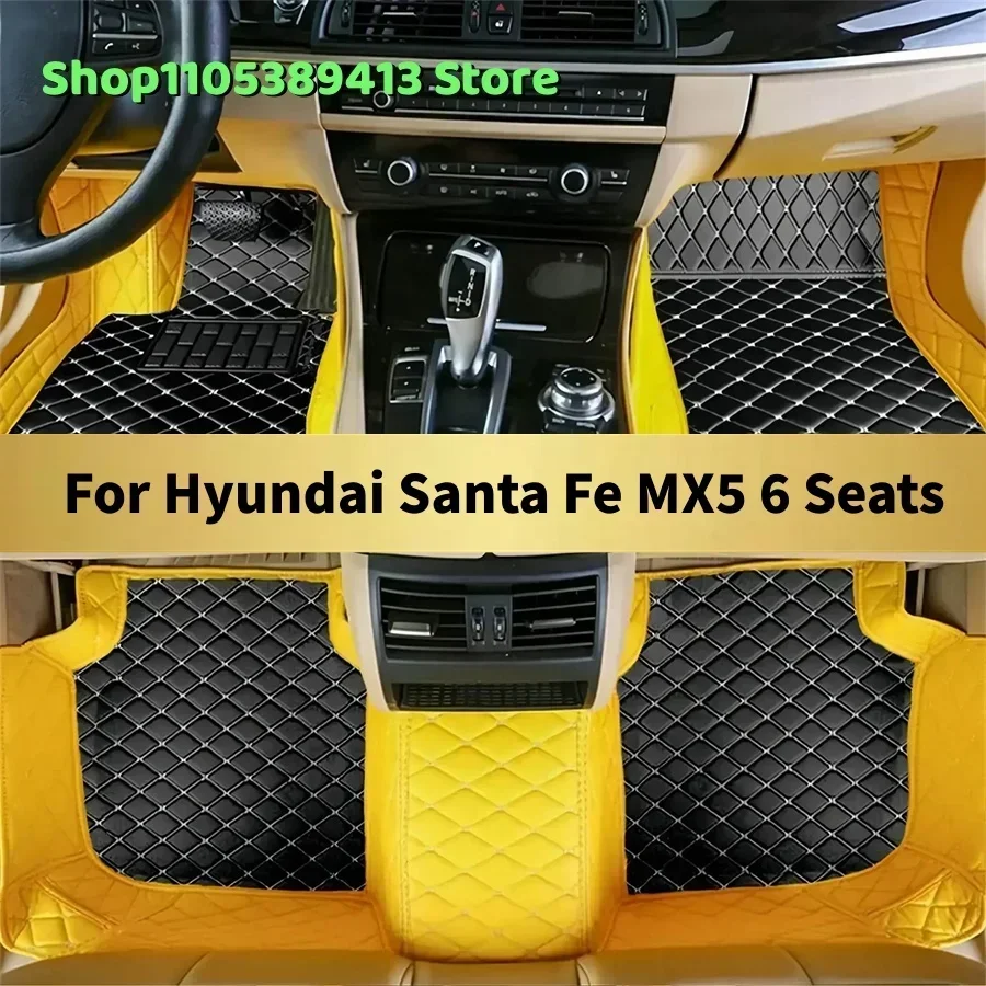 Mats Carpets Leather Custom Car Floor Mats For Hyundai Santa Fe MX5 6 Seats 2024 2025 2026 2027 Car Mat Accessories
Mats Carpets Leather Custom Car Floor Mats For Hyundai Santa Fe MX5 6 Seats 2024 2025 2026 2027 Car Mat Accessories