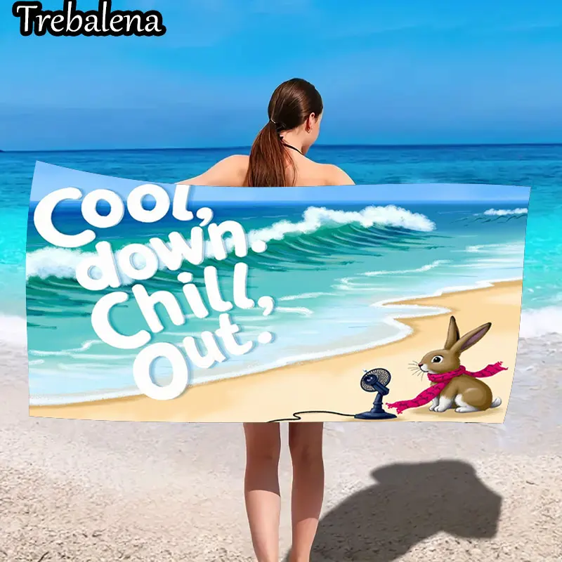 30*60inch Ultra-Soft Beach Towel with Cool Down Chill Out Beach Towel Bunny Fan Style
30*60inch Ultra-Soft Beach Towel with Cool Down Chill Out Beach Towel Bunny Fan Style