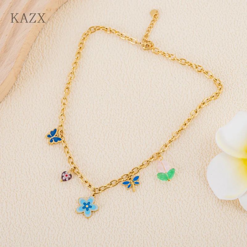 colorful Enamel Butterfly Dragonfly Pendant Necklace Friendly Women Summer Beach New Fashion Jewelry Necklace
colorful Enamel Butterfly Dragonfly Pendant Necklace Friendly Women Summer Beach New Fashion Jewelry Necklace
