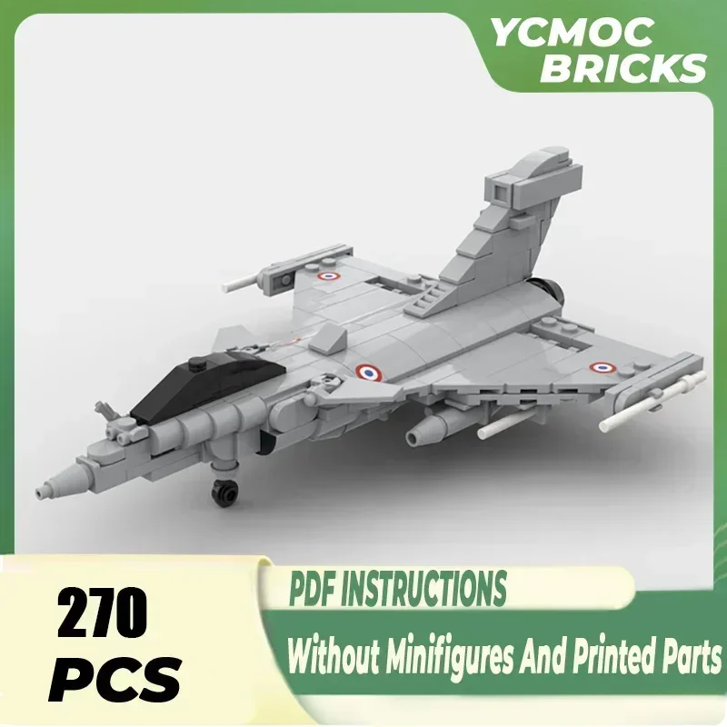 Model Aircraft Moc Building Bricks 1:72 Scale Rafale C Fighter Technology Modular Blocks Gifts Christmas Toys DIY Sets Assembly
Model Aircraft Moc Building Bricks 1:72 Scale Rafale C Fighter Technology Modular Blocks Gifts Christmas Toys DIY Sets Assembly