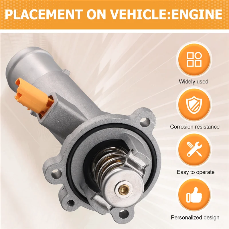 For SAIC MGRX8 MG RX8 Thermostat Assembly Thermostat Engine Thermostat 10548074
For SAIC MGRX8 MG RX8 Thermostat Assembly Thermostat Engine Thermostat 10548074