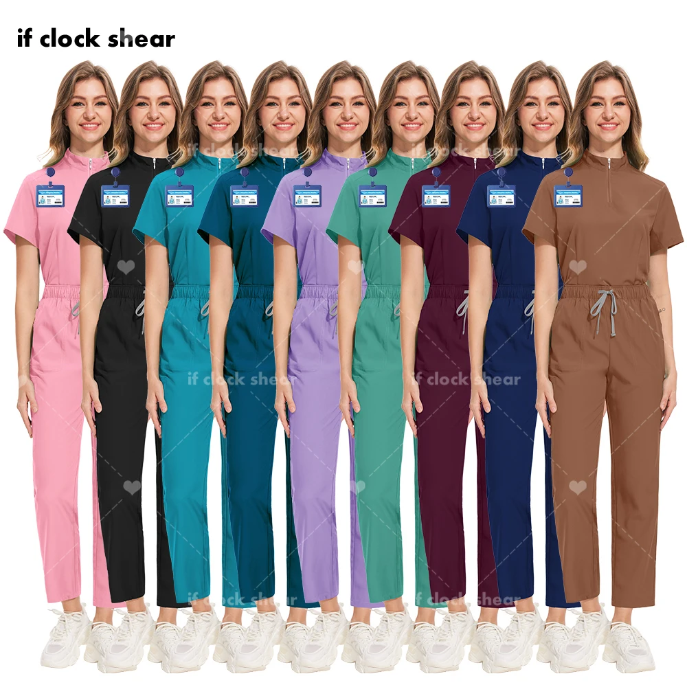 Hospital Medical Scrub Suits Pet Uniforms Women Men Scrubs Set Beauty Work Clothes Nurse Accessories Dental Surgery Suit Costume
Hospital Medical Scrub Suits Pet Uniforms Women Men Scrubs Set Beauty Work Clothes Nurse Accessories Dental Surgery Suit Costume