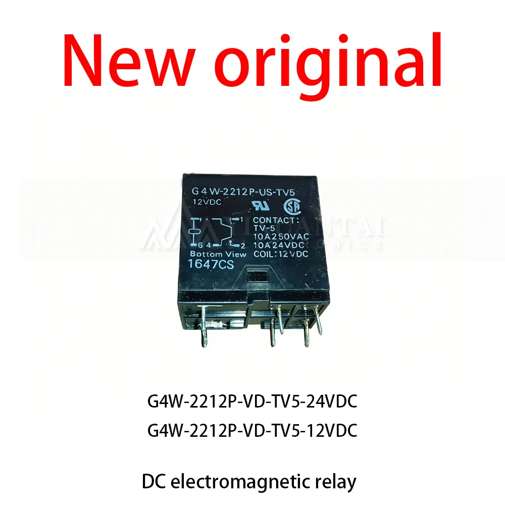 10 Pcs/Lot New original G4W-2212P-VD-TV5-24VDC G4W-2212P-VD-TV5-12VDC Electronic DC electromagnetic power relay
10 Pcs/Lot New original G4W-2212P-VD-TV5-24VDC G4W-2212P-VD-TV5-12VDC Electronic DC electromagnetic power relay