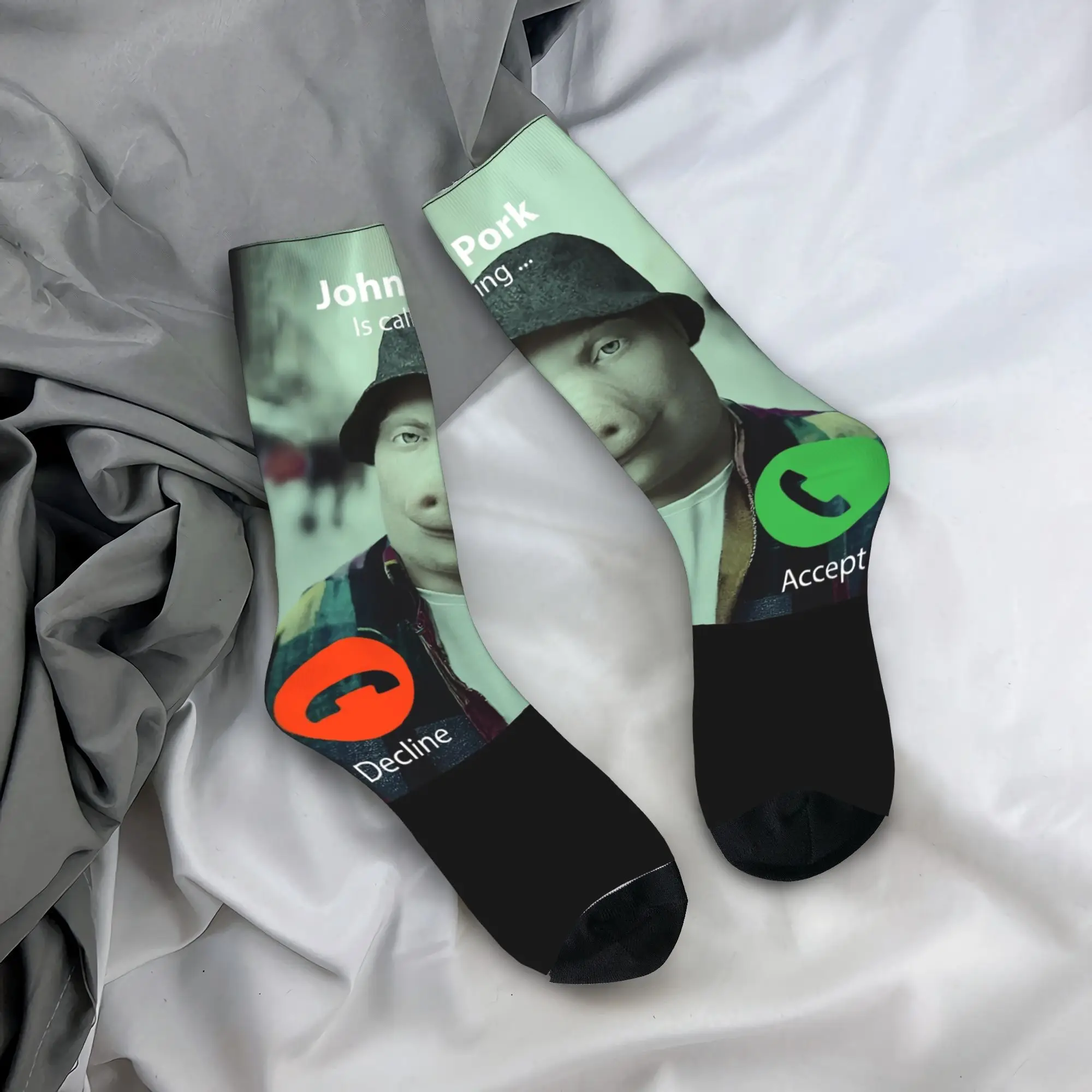 Unisex John Pork Is Calling Funny Meme Outfits Socks Flexible Socks Soft For Party Wear
Unisex John Pork Is Calling Funny Meme Outfits Socks Flexible Socks Soft For Party Wear