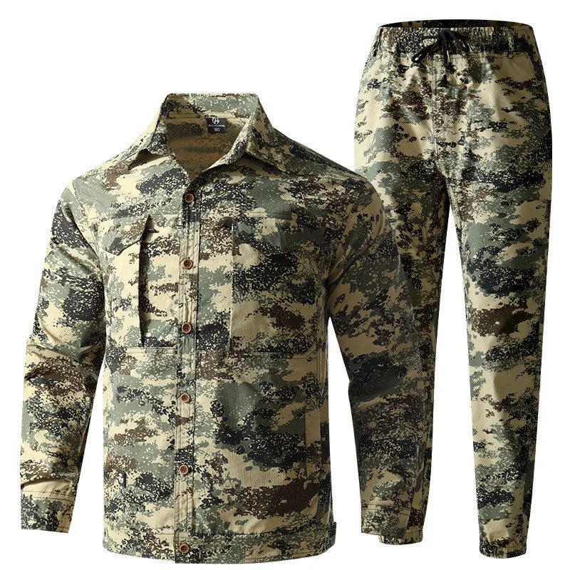 New Summer Quick Dry Ice Silk Set Casual Men's Long Sleeve Shirt Pants Lightweight Breathable Workwear Labor Protection Suit
New Summer Quick Dry Ice Silk Set Casual Men's Long Sleeve Shirt Pants Lightweight Breathable Workwear Labor Protection Suit