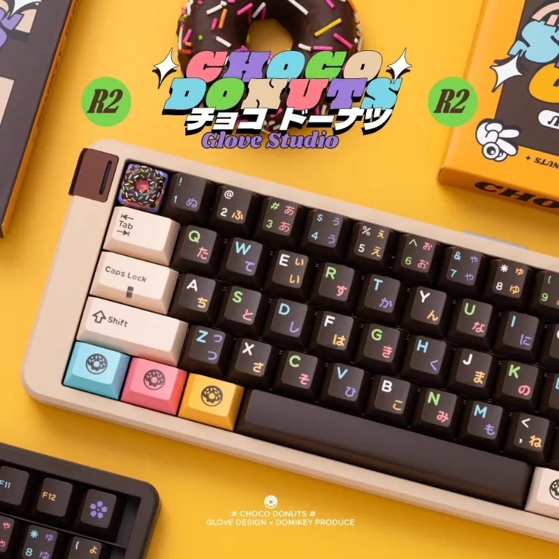 Колпачки для клавиш Donut Artisan R2 Domikey ABS, трехцветное литье под давлением, вишневый профиль, индивидуальный полный набор колпачков для клавиш, механическая клавиатура
Колпачки для клавиш Donut Artisan R2 Domikey ABS, трехцветное литье под давлением, вишневый профиль, индивидуальный полный набор колпачков для клавиш, механическая клавиатура
